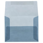 JAM Paper Enveloppes translucides A2, mer du Sud, 50/paquet-Intérieur vierge où écrire un mot personnalisé