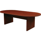 Office Star - Table de conférence ovale de la collection Napa, 95 po, fini ceri-La table de conférence est dotée de pattes et dessus de 1 1/2 po d'épaisseur