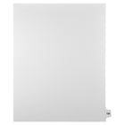 Markmaker - Intercalaires imprimes Legal, Blanc, 1/15th coupe, format lettre, sans trous, 25 tabs/PQT, 5 PQT/Boite, Numero 135-Intercalaires imprimes Legal