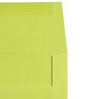 JAM Paper Enveloppes format livret de teinte claire avec fermeture gommée, 5 1/4 x 7 1/4 po, vert lime, 1000/paquet-Fermeture : gomme
