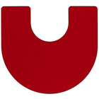 Flash Furniture – Table mobile préscolaire fer à cheval, hauteur ajustable, surface 60 x 66 po, rouge (XUA6066HRSRDTPC)-Table en fer à cheval pour activités de groupe