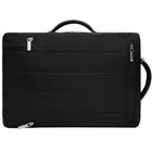 Vangoddy Slate Sacoche pour Ordinateur Portable de 17,3 po Sac à Bandoulière - Noir-3 options de transport : sac à main, sac messager ou sac à dos
