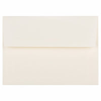 JAM Paper Enveloppes Strathmore A6, fini vergé blanc naturel, 250/paquet-Enveloppes Strathmore en papier vergé blanc naturel