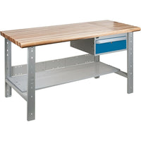 Kleton - Établis Préconçus, Cap 2500 Lb, 60po La X 24po P, 34po H-Capacité 2500 lb