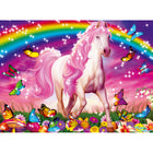Ravensburger - puzzle scintillant Rêve de cheval​ 100 pièces -Expérience puzzle premium : des images divertissantes pour stimuler l'intérêt et la curiosité des enfants, des pièces nettes avec l’ajustement parfait de Ravensburger