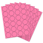 JAM Paper - Joints d'autocollants pour étiquettes circulaires - 1 2/3 po de diamètre - Ultra rose - Paquet de 120-Taille : moyen, 1 2/3 pouces de diamètre, Taille parfaite pour sceller les enveloppes et étiqueter tout ce qui vous permet de rester organisé