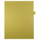 Mark Maker – Onglets séparateurs juridiques beiges, 1/25 onglets, format lettre, sans trous, numéro 33, 25/paquet-Onglets séparateurs beiges, 1/25 onglets