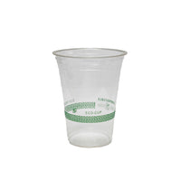 Eco-Packaging - Gobelet froid compostable transparent de 16 oz - Paquet de 1000-Fabriqué à partir de ressources 100 pourcent renouvelables