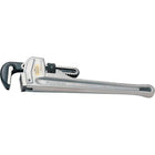 RIDGID - Clés À Tuyaux Droites, Cap Des Mâchoires 2-1/2po, Longueur 18po, Prise Aluminium-Fini Ordinaire
