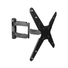 TygerClaw – Support mural plat à mouvement complet pour téléviseur à écran incurvé, 17 x 17 x 20 po, noir-Support mural de taille moyenne à mouvement complet