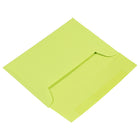 JAM Paper Enveloppes format livret de teinte claire avec fermeture gommée, 3 5/8 x 5 1/8 po, vert lime, 1000/paquet-Ouverture : latérale