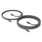 Logitech - Solution de câblage de catégorie Kit Cat5e pour Logitech Tap-Utilisez le câble de 10 mètres inclus ou utilisez vos propres câbles Cat5e pour des installations sur 40 mètres maximum