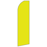 Swooper – Trousse pour banderole avec perche et piquet, jaune-La banderole mesure environ 32 po de largeur et 132 po de hauteur; une fois pleinement assemblée, la perche s'élève à 16 pi au-dessus du sol !
