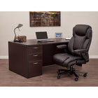 Pro-Line – Fauteuil de direction de luxe surdimensionné, noir-Support lombaire intégré