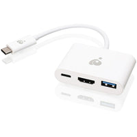Iogear - Adaptateur USB-C vers HDMI/USB multiport GUC3C3H-Adaptateur multiport USB Type-C vers HDMI