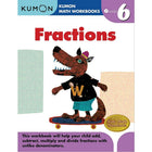 Éditions Kumon - Cahiers d'exercices pédagogiques pour enfants, Fractions, anglais, 6e année-L'éducation des enfants