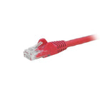 StarTech.com - Câble de raccordement Ethernet Cat6 avec connecteurs antiaccrochements RJ-45, 20 pi, rouge (N6PATCH20RD)-Gaine en PVC rouge pour vos connexions en codes de couleur