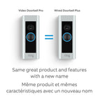 Ring - Sonnette filaire Plus-Vision nocturne infrarouge