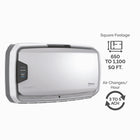 Purificateur d’air Fellowes AeraMax Pro PureView AM 4 PC, inox-Le seul purificateur d’air qui réagit automatiquement au taux d’occupation et au niveau de qualité de l’air et qui vous indique ensuite quand l’air est pur.