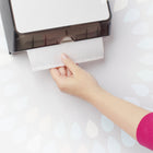 Kleenex - Essuie-mains pliés Premium - Avec pochettes d’air à séchage rapide - Blanc - Paquet de 25-Blanc