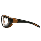 Carhartt – Lunettes de protection Cartage, transparent, antibuée, 6/paquet-Verres en polycarbonate résistant aux égratignures avec monture noire/brune/camouflage