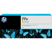 HP – Cartouche d’encre jaune DesignJet 771A (B6Y18A)-Jaune