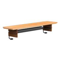 DecentLiving - Support de moniteur - 36 po - érable massif-Fabriqué à la main à partir de bois de noyer, de cerisier et d'érable local de première qualité