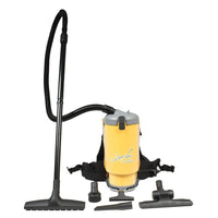 GHIBLI – Aspirateur dorsal professionnel, JVT1, accessoires, HEPA, câble d'alimentation de 30', bretelles coussinées -Aspirateur dorsal professionnel