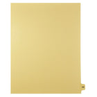 Markmaker - 25 tabs/PQT, 5 PQT/Boite, Intercalaires imprimes Legal, Chamois, 1/15th coupe| format lettre, sans trous, Numero 180-Intercalaires imprimes Legal