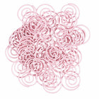 JAM PAPER - Trombones Circulaires Colores, Rose Bebe, 2 Paquets de 50-Ces trombones colores sont parfaits pour organiser des papiers à la maison, à l'ecole ou au bureau