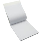 Merangue - Blocs-notes - Lignes collégiales - 8 x 10 po - Blanc - 100 feuilles - Paquet de 6"-Lignes collégiales (espacement de 9/32 pouce) avec marge verticale de ligne rouge