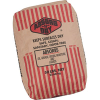 Granules absorbantes Absorber-n-Dry pour plancher sec, sac de 50 lb.-Argile absorbante traditionnelle