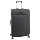 Air Canada - Valise à roulettes souple de 28 po Omni Collection - Charbon-Construction en polyester 600D 2 tons pour plus de durabilité et de style