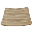 Cathay Importers - 10"W x 10" x 1.2"H, Light Brown, Bentwood plateau carré-Style contemporain de milieu du siècle