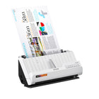 Epson - RapidReceipt RR-400W Scanner de reçus et de documents compact recto verso sans fil - Blanc-Mode: recto-verso