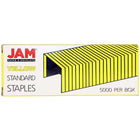 JAM PaperMD – Agrafes de taille standard, bleu, paquet de 5-Paquet de 5