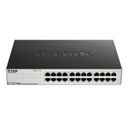 Commutateur de bureau ou montage sur bâti Gigabit non géré 24 ports de D-link-Commutateur Gigabit non géré