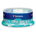 Verbatim – DVD-RW vierges 4x, capacité de 4,7 Go, surface estampillée, carrousel, 30/paquet (95179)-Disques vierges DVD+/-RW réinscriptibles