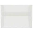 JAM Paper Enveloppes livrets vélin translucide, fini métal. et ferm. gommée, 4 3/4 x 6 1/2 po, incolore, 1000 par paquet-Incolore