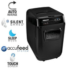 Fellowes - Déchiqueteur AutoMax 200C à alimentation automatique de 200 feuilles-Marche arrière automatique pour empêcher les bourrages