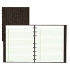 Blueline - Livre de notes NotePro Ecologix - 9-1/4" x 7-1/4" - Noir-Reliure spirale double