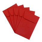 JAM Paper - Enveloppes à monnaie nº 1, 2,25 x 3,5 po, papier recyclé Brite Hue rouge, 50/paquet-Pièce de monnaie nº 1 (2,25 x 3,5 po)