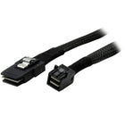 StarTech - Câble interne Mini-SAS, SFF-8087 à SFF-8643, 3,3 pi-Compatible avec les disques SAS 12 Gb/s et rétrocompatible avec les disques SAS et SATA 6 Gb/s

