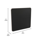 Flash Furniture - Tableau d'accessoires muraux STEAM Bright Beginnings de qualite commerciale, tableau noir magnetique-S'installe sur les systemes muraux STEAM sans outils requis