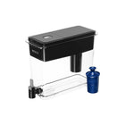 Pichet de filtration d'eau Brita UltraMax avec 1 filtre Longlast - 27 tasses, noir-De l'eau plus propre : Le filtre Brita Long Last élimine 99 % du plomb et le mercure, le cadmium et le chlore (goût et odeur)