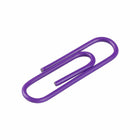 JAM PAPER - Colore norme 1" Trombones, Violet, 2 Paquets de 100-Ces trombones colores sont parfaits pour organiser des papiers à la maison, à l'ecole ou au bureau