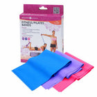PurAthletics -  Bande Flexible Pour Pilates Caractéristiquesics  , paquet de 3-Offre un entraînement cardio et musculaire efficace basé sur une bande de résistance