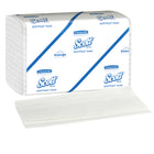 Scott - Essuie-mains à plis multiples Pro Scottfold - Feuilles de 7,8 po x 12,4 po - Avec technologie Absorbency Pockets - Blanc - Paquet de 25-25 paquets d’essuie-mains à plis multiples Scott Pro Scottfold/caisse