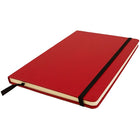 JAM PaperMD – Cahiers de notes à couverture rigide avec fermeture à bande élastique, 5 7/8 x 8 1/2 po, rouge, 2/pqt-4