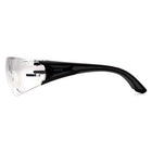 Lunettes de sécurité Endeavor de Pyramex avec verres clairs antibuée et branches noires et grises, Boîte de 12-Boîte de 12